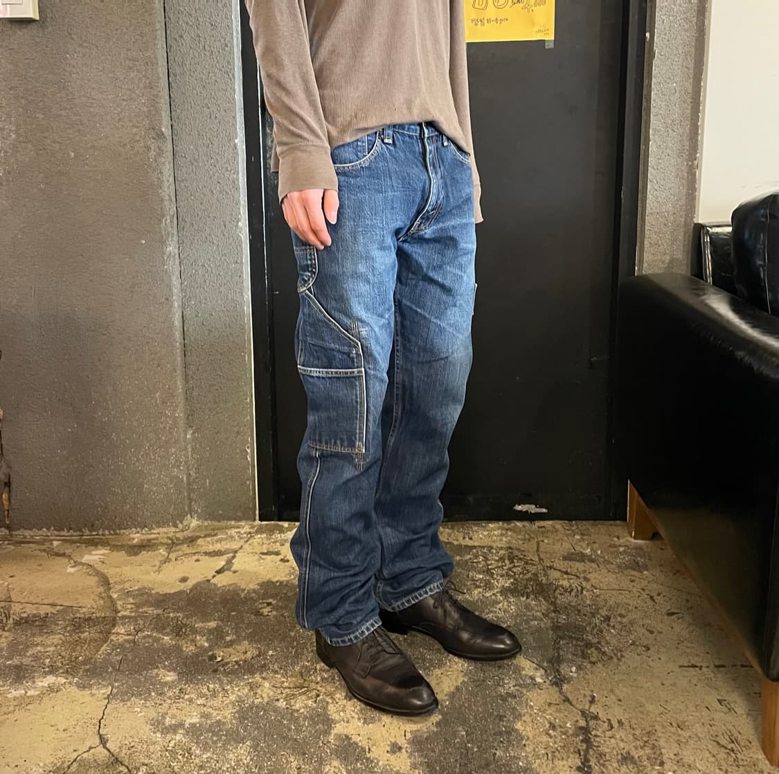 준야와타나베 카펜터 데님 팬츠 상품이미지3