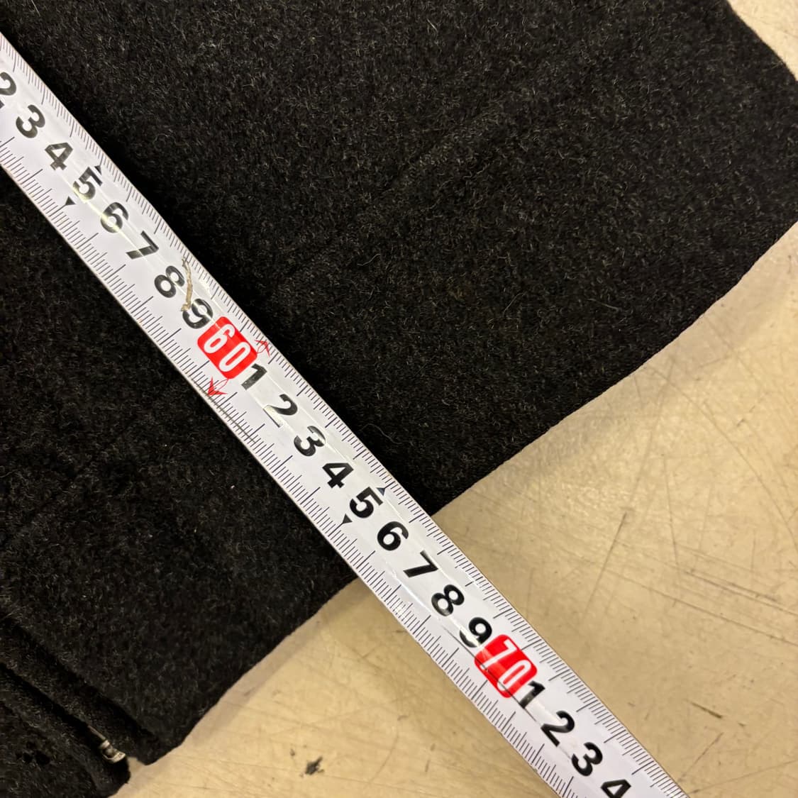 빈티지 블랙 모직 자켓 상품이미지4