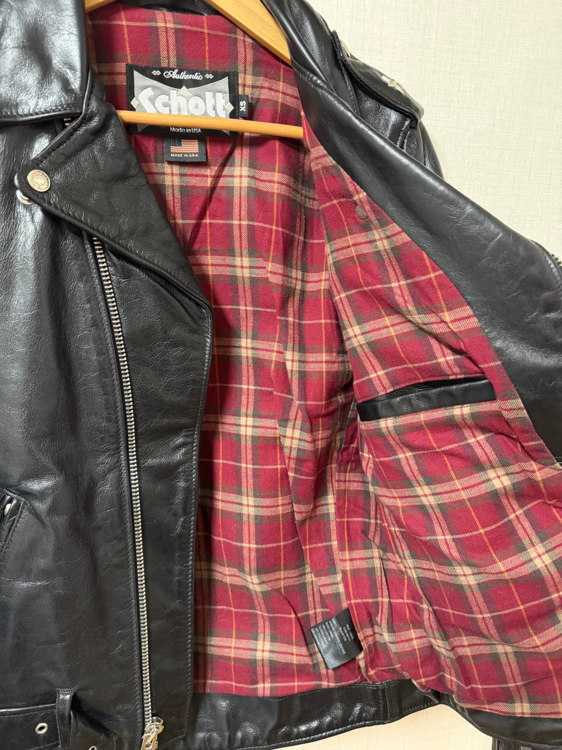 소가죽 라이더 레더자켓 상품이미지2