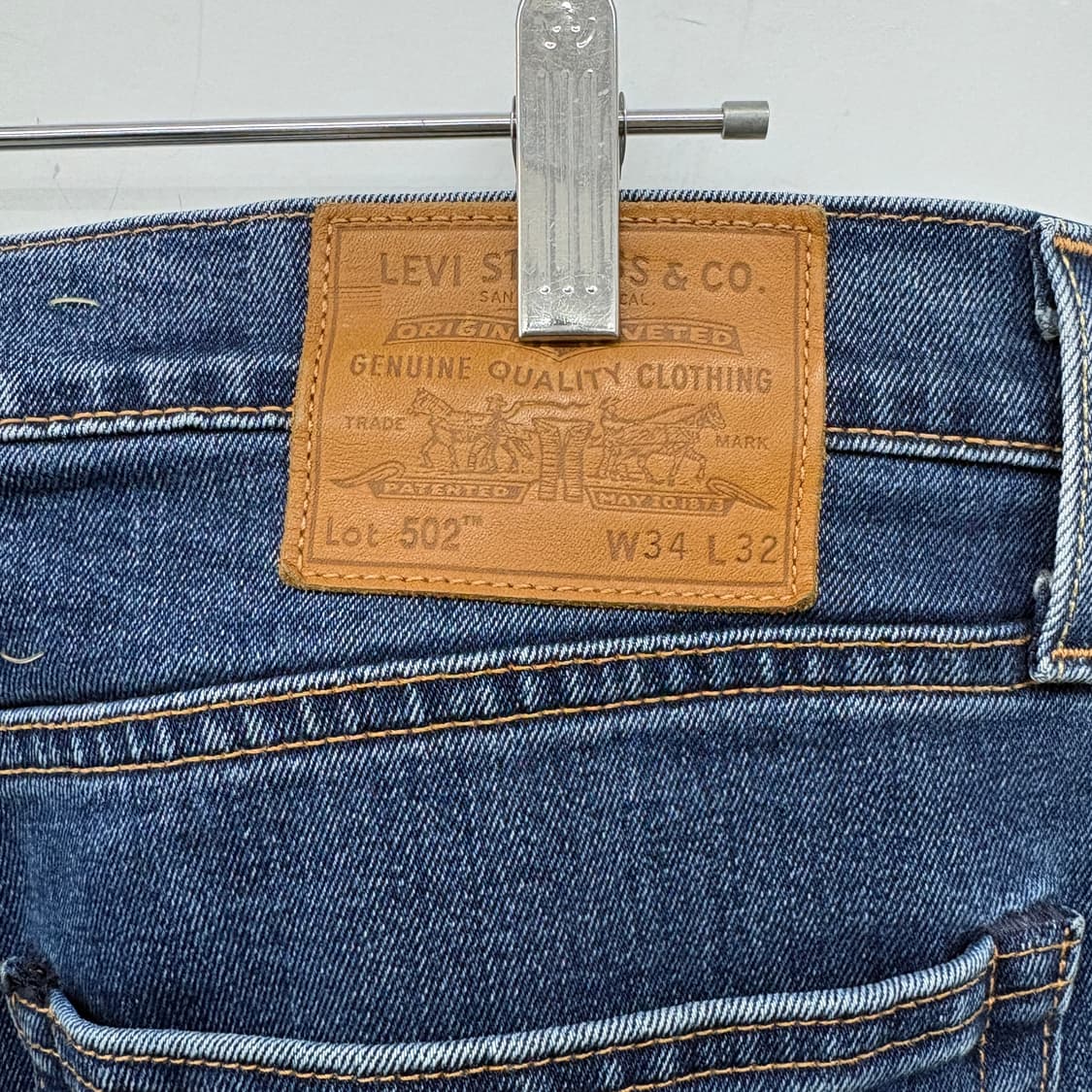 리바이스 데님 청바지 블루 36in 상품이미지5