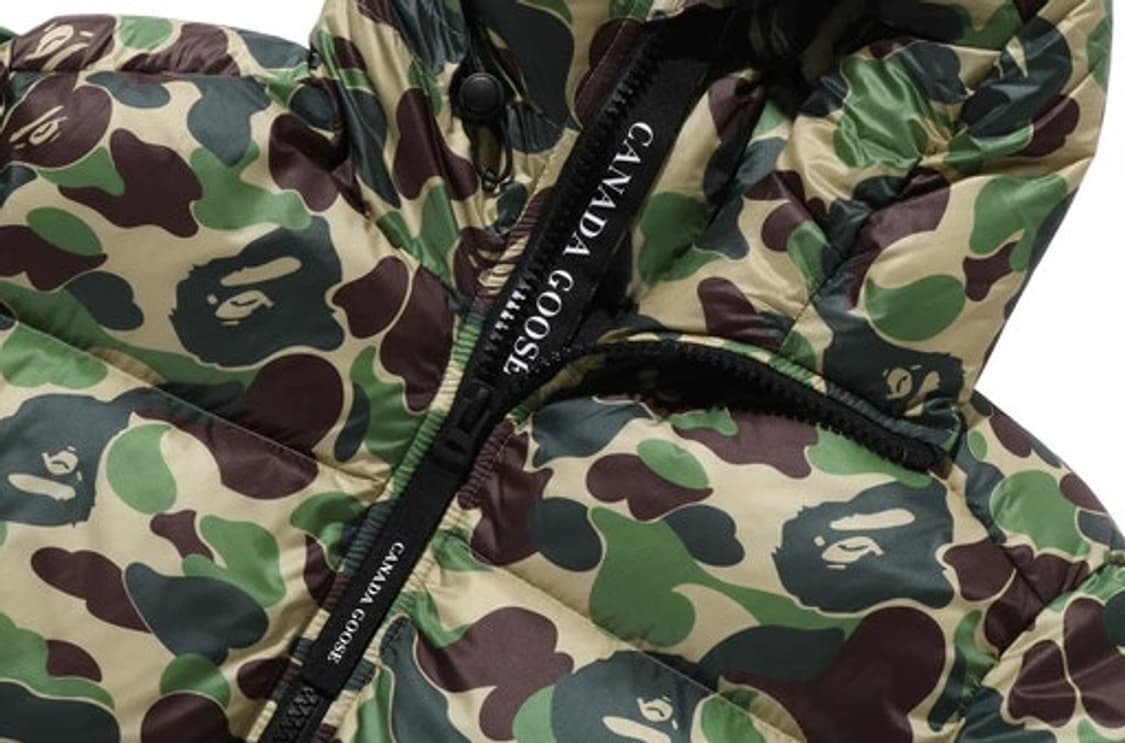 [s]캐나다 구스 x 베이프 크로프턴 푸퍼 그린 새제품 상품이미지2