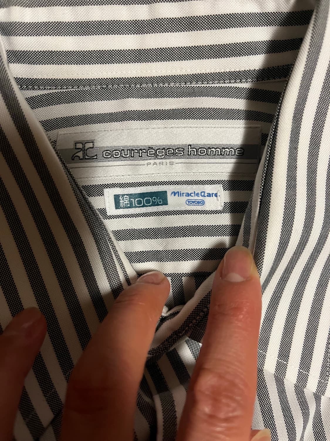 Courreges homme 반티지 셔츠 상품이미지5