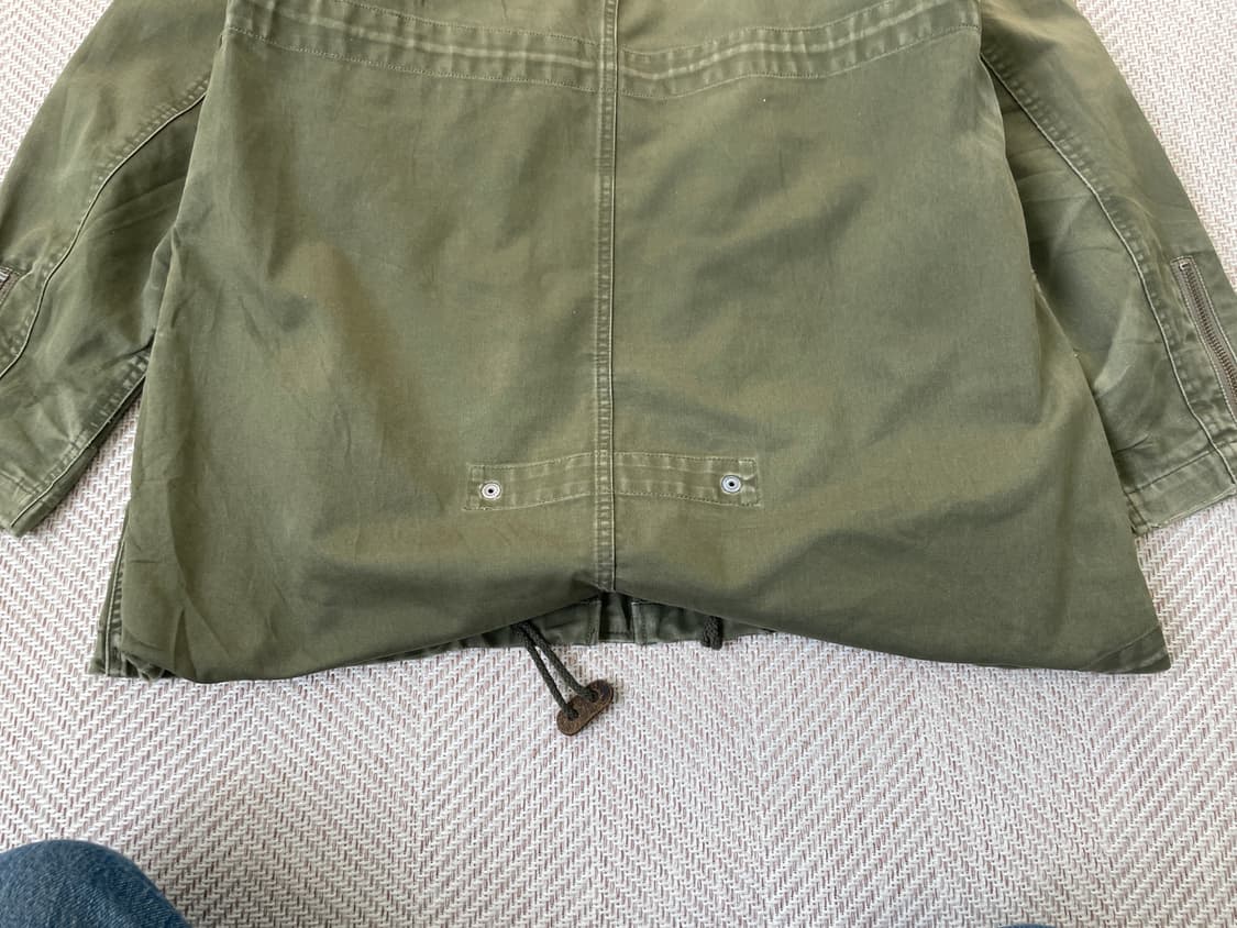 빈티지 M-51 퍼 트리밍 피쉬테일 밀리터리 파카 J03545 상품이미지8