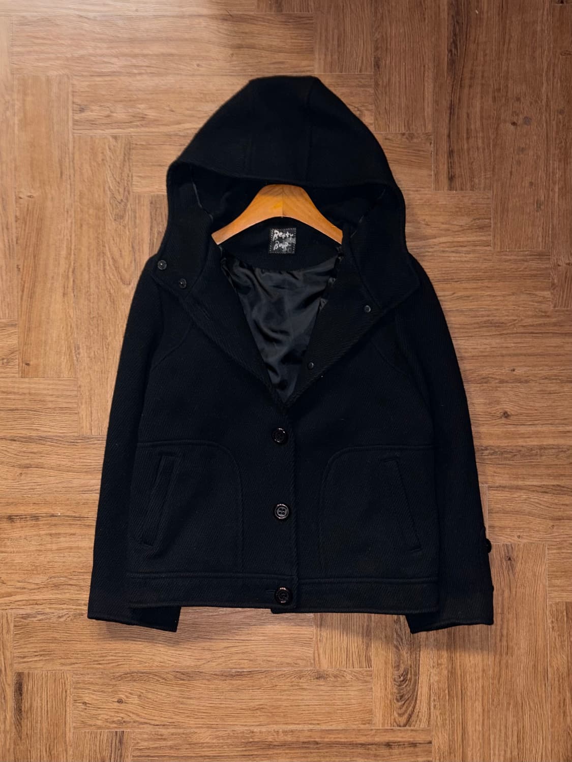 베티붑 후드 숏코트 상품이미지5