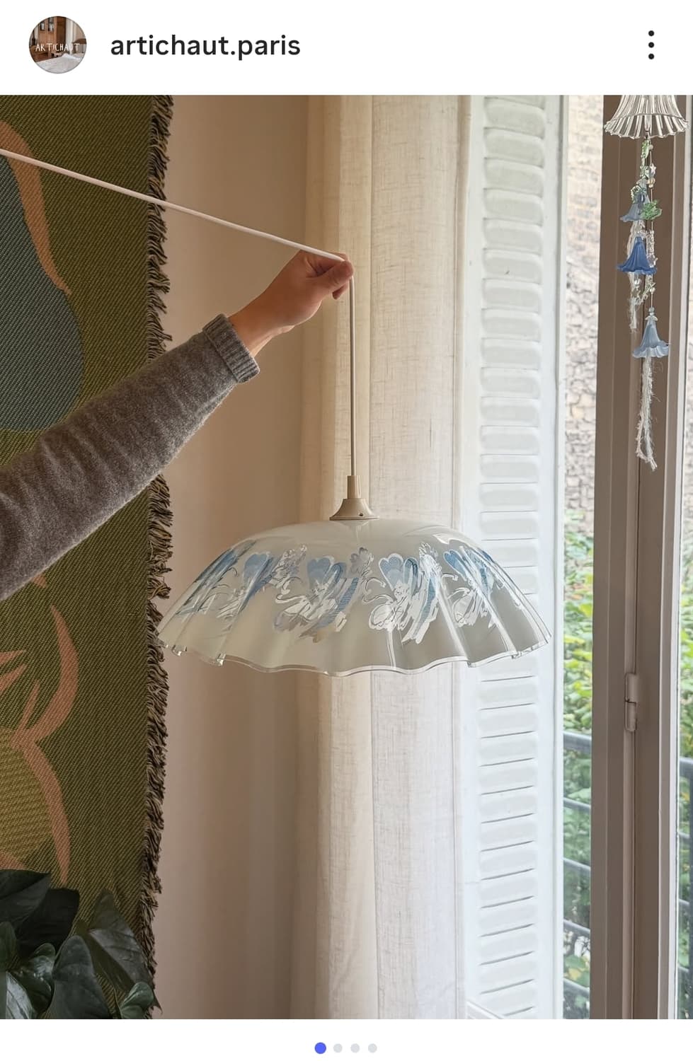 빈티지 프랑스 조명 1980년 빈티지 상품이미지3