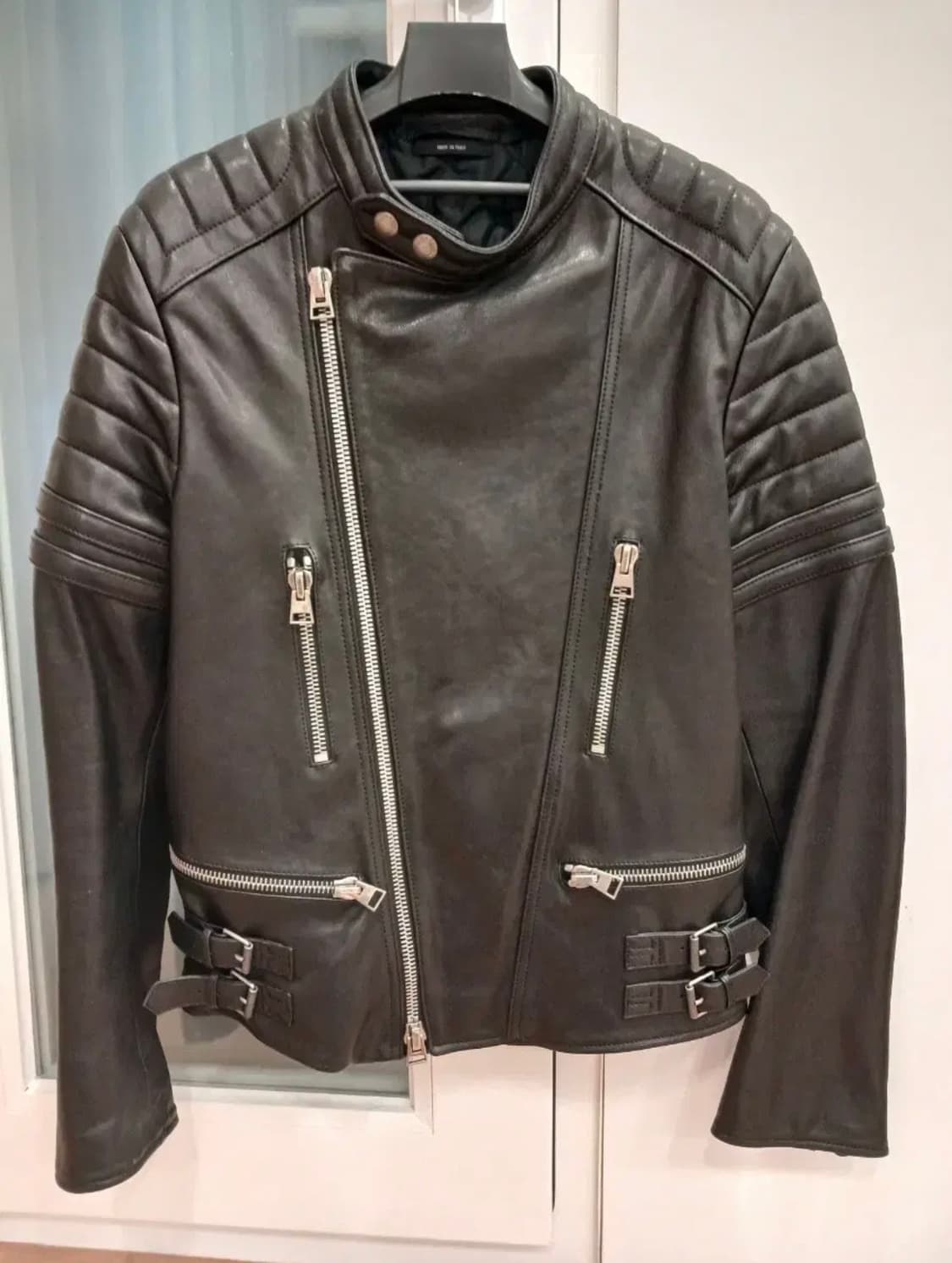 TOM FORD CAFE RACER LEATHER JACKET 상품이미지1