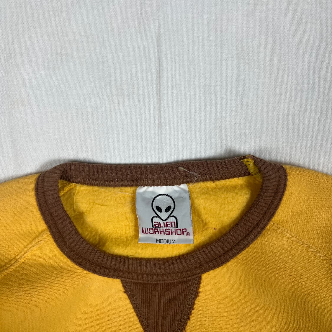 90’s alien workshop 스펠아웃 로고 맨투맨 상품이미지5