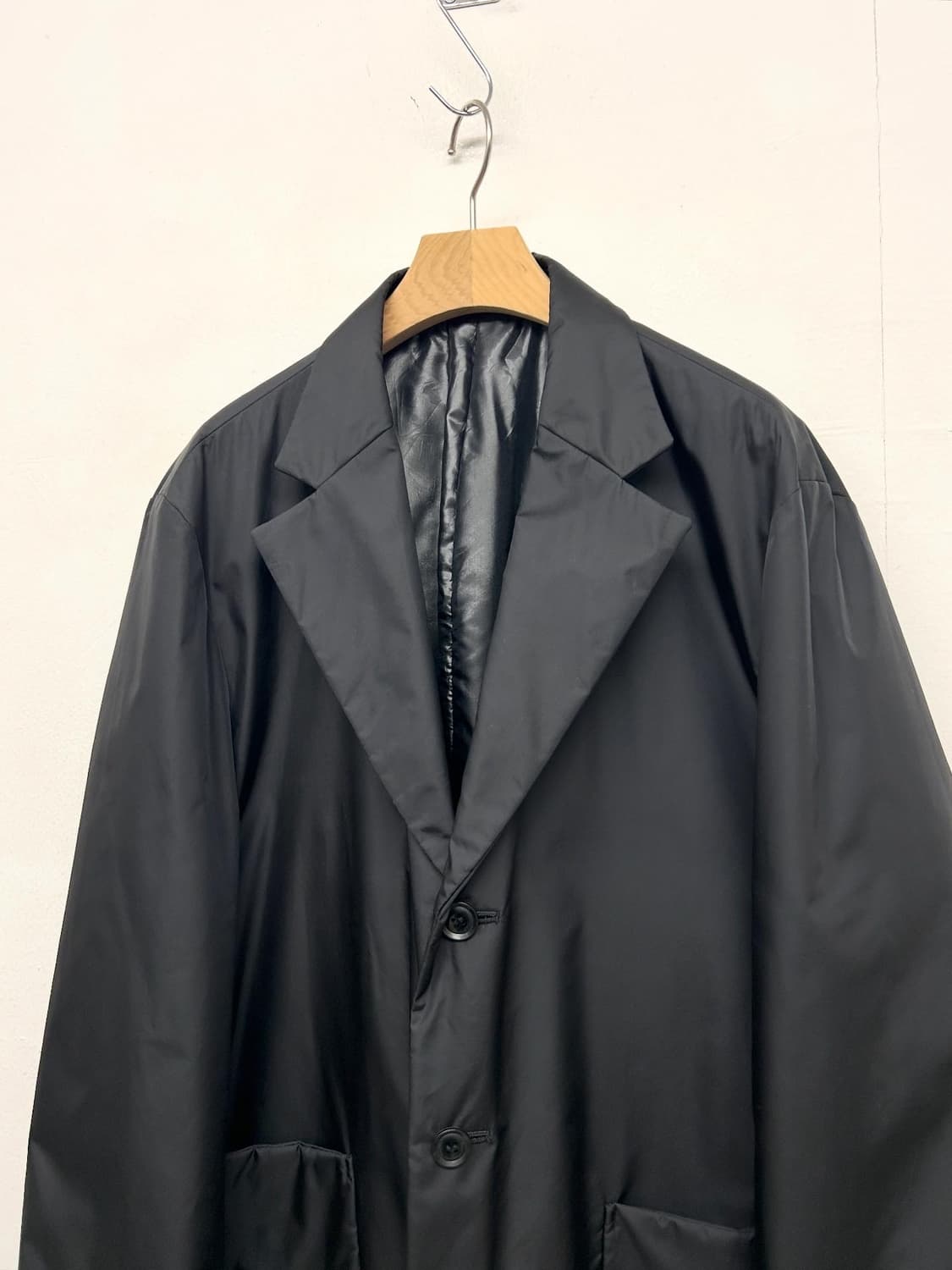 요시유키코니시 일본 디자이너 나일론 코트 상품이미지2