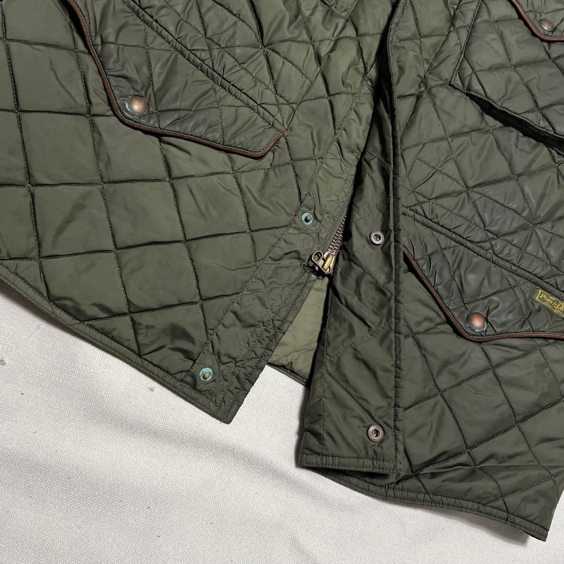 L 폴로랄프로렌 코듀로이 카라 퀄팅 자켓 상품이미지6