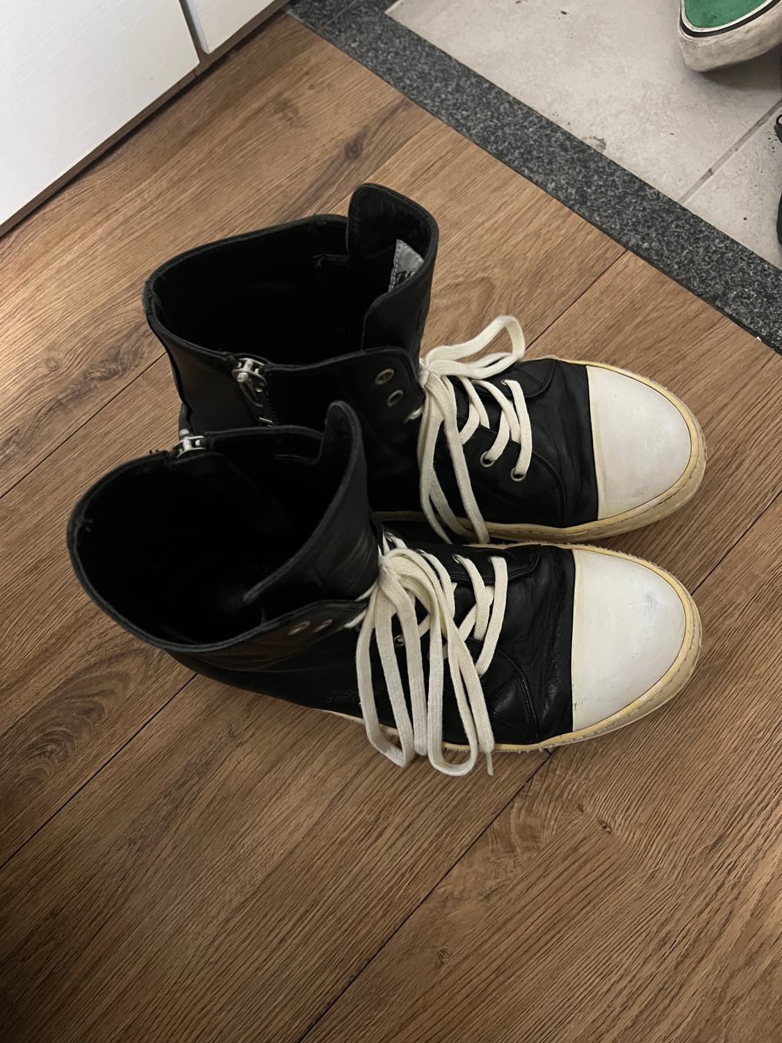 릭오웬스 레더 라몬즈 LPO 상품이미지2