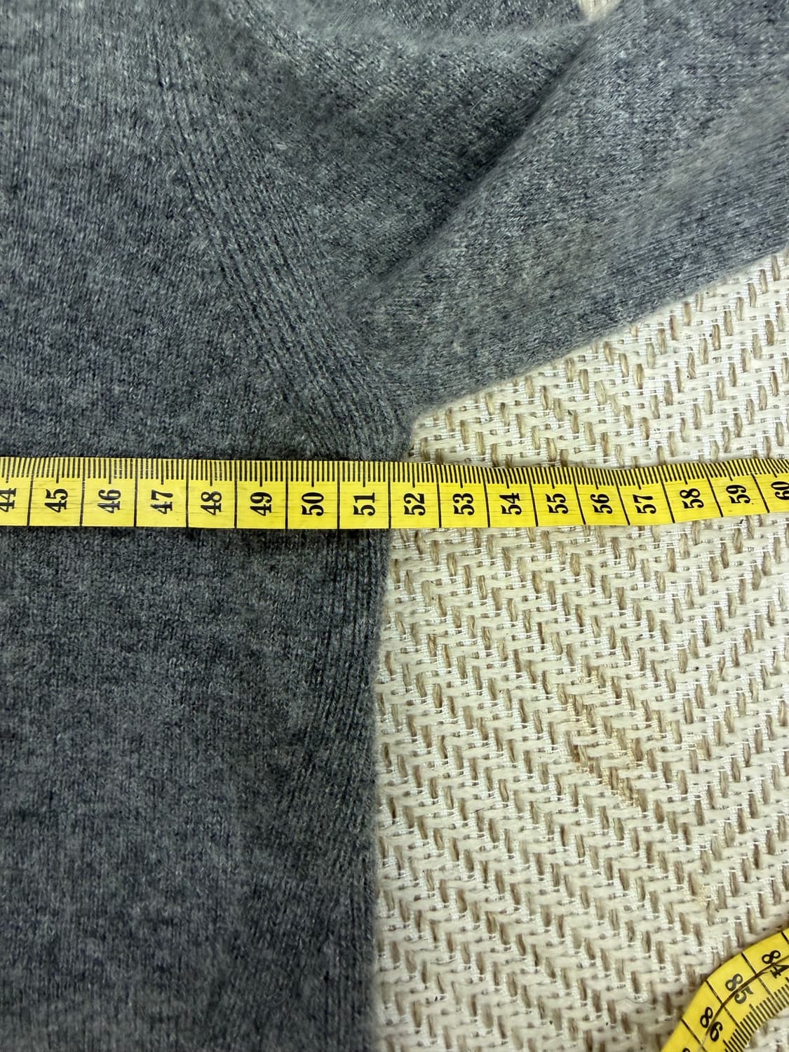 정품) 아떼바네사브루노 터틀넥 캐시미어100 니트 스웨터 S 상품이미지7