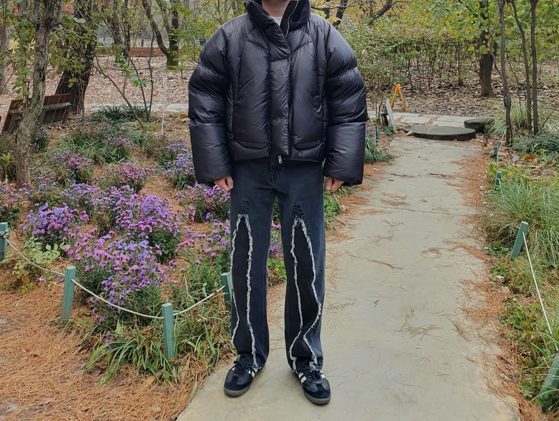 엔타이어 스튜디오 UVR 패딩 블랙 M(100) 상품이미지5