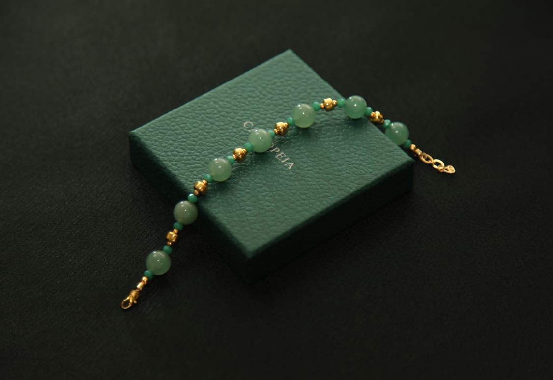 CASIOPEIA #40 Greenery Cluster bracelet 상품이미지8