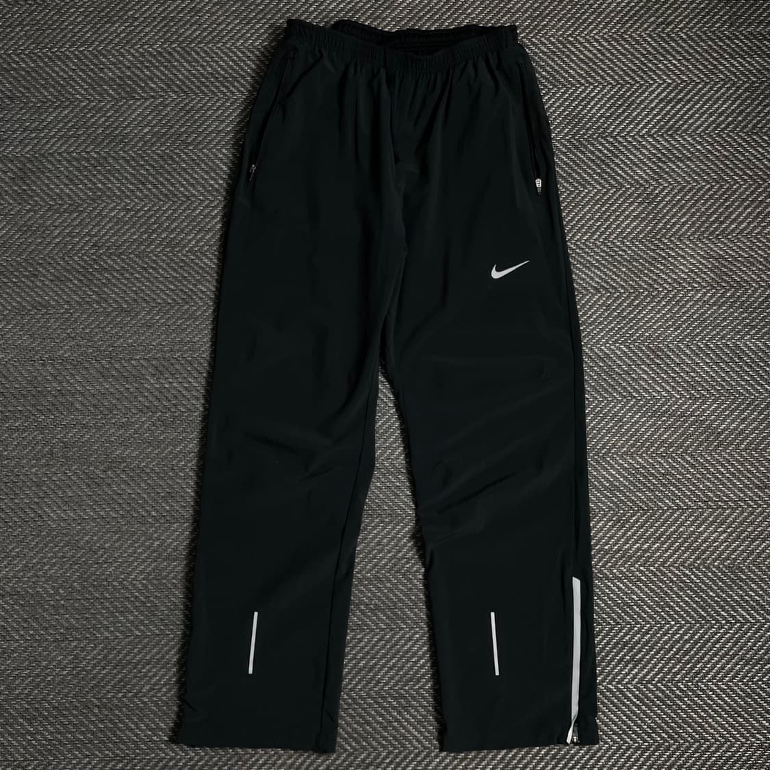 나이키 스우시 드라이핏 러닝 우븐 팬츠 블랙y 4865 상품이미지2