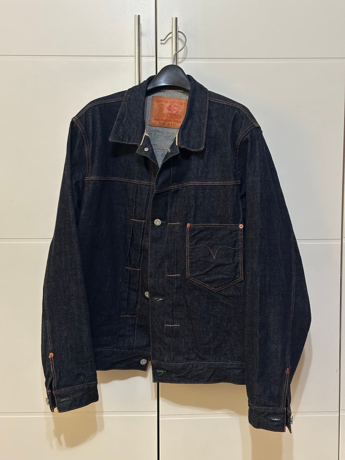 페로우즈 510 1세대 데님자켓 44사이즈(XL) 상품이미지1