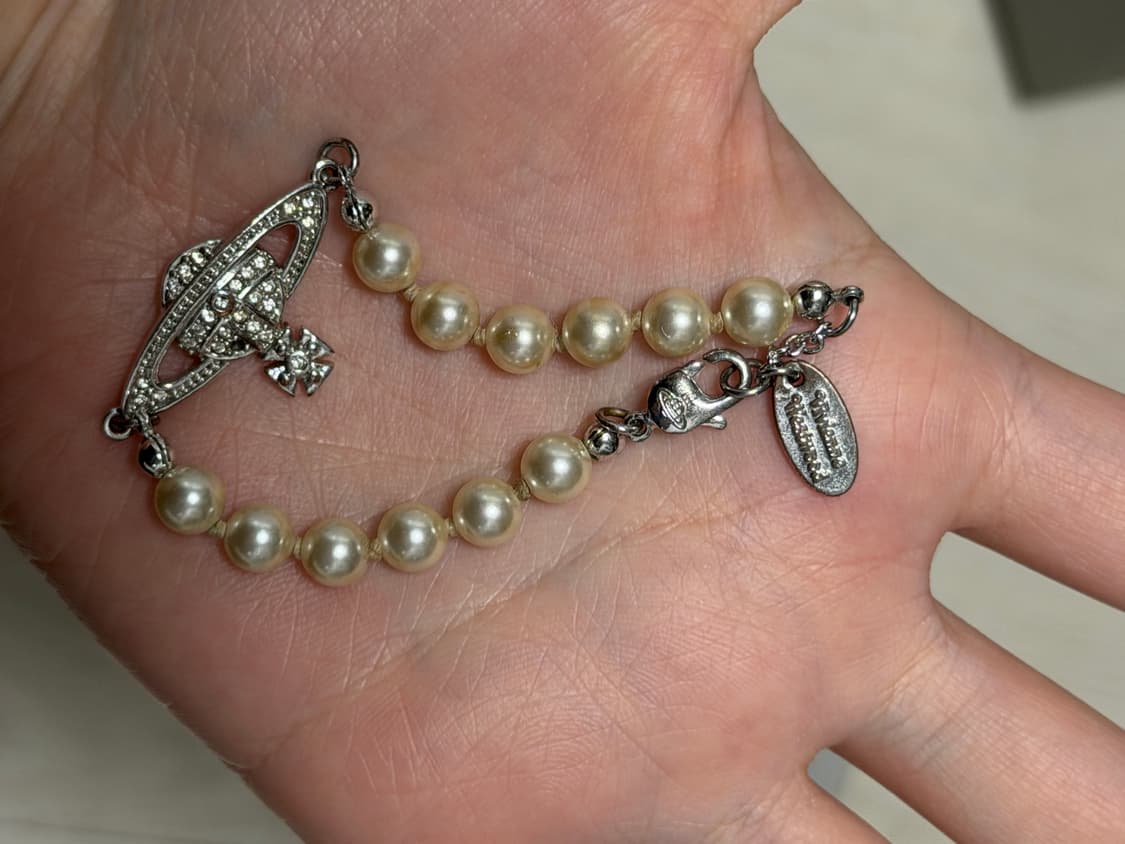 비비안웨스트우드 진주 팔찌 상품이미지2