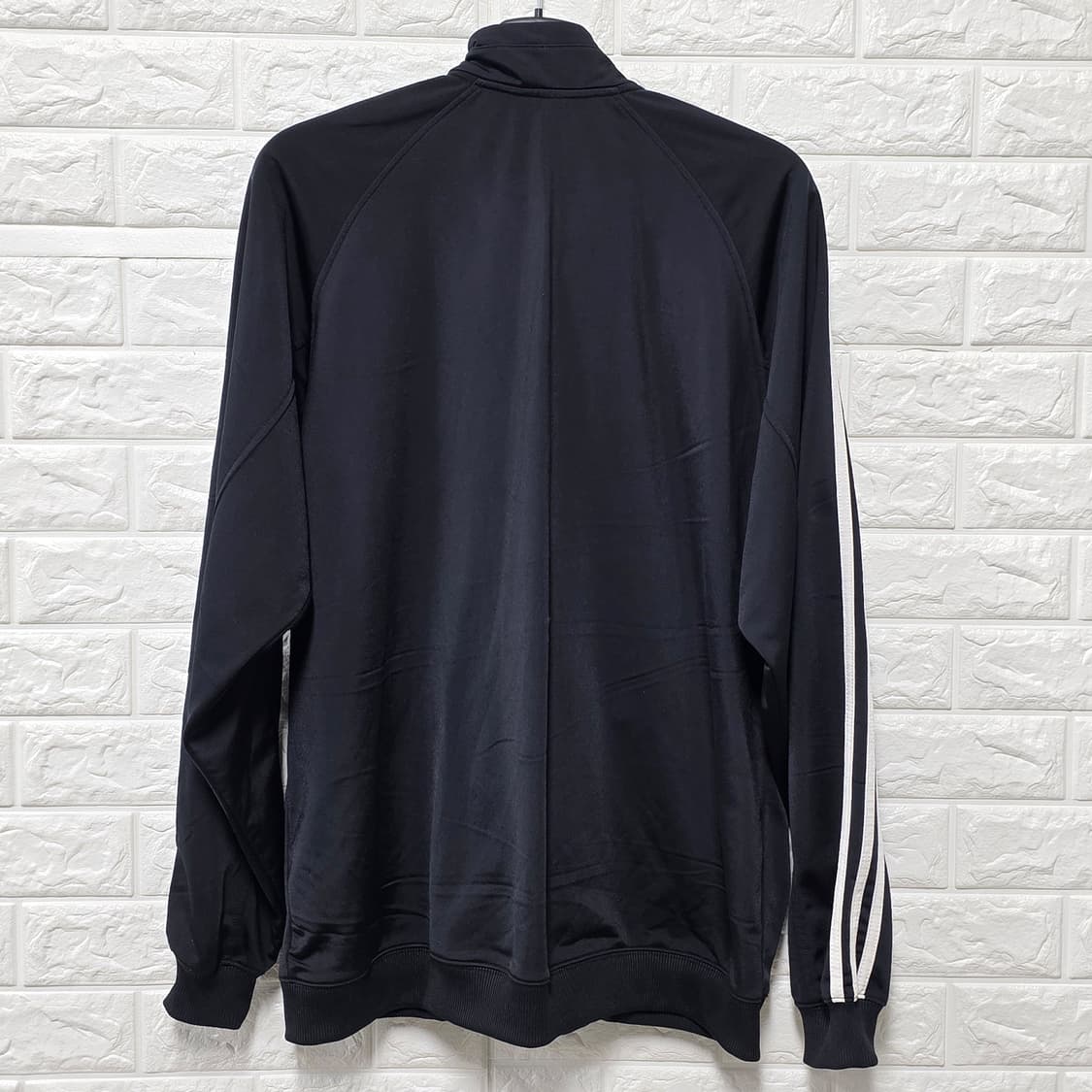 택포) XL아디다스 삼선 트랙탑  검정 져지 상품이미지4