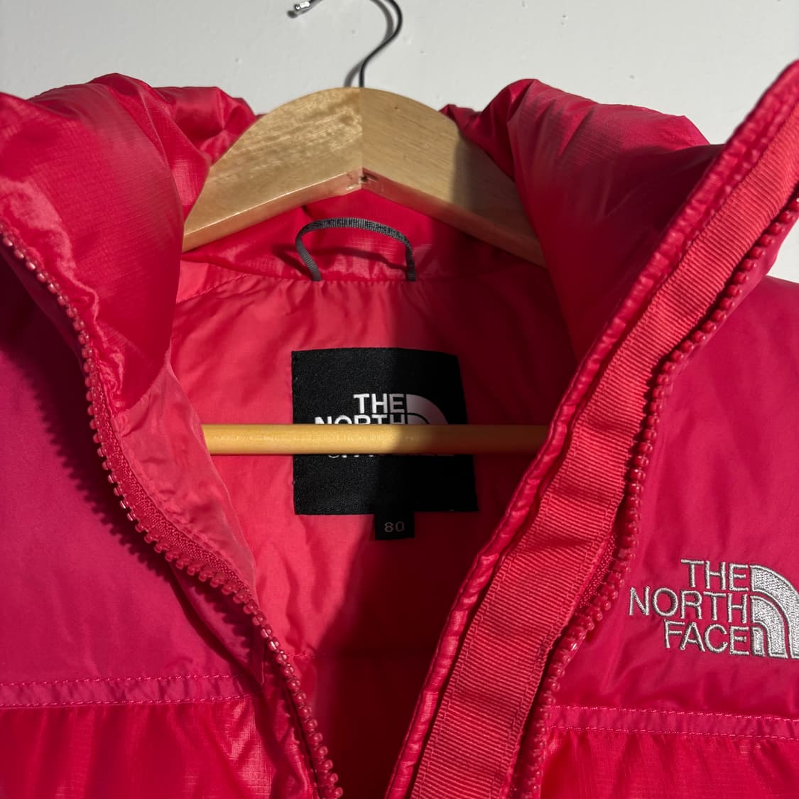 노스페이스 빈티지 레드 700 패딩 베스트 (무료배송) 상품이미지4