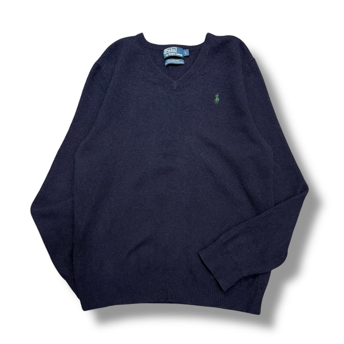 폴로 랄프로렌 램스울 브이넥 니트 상품이미지2