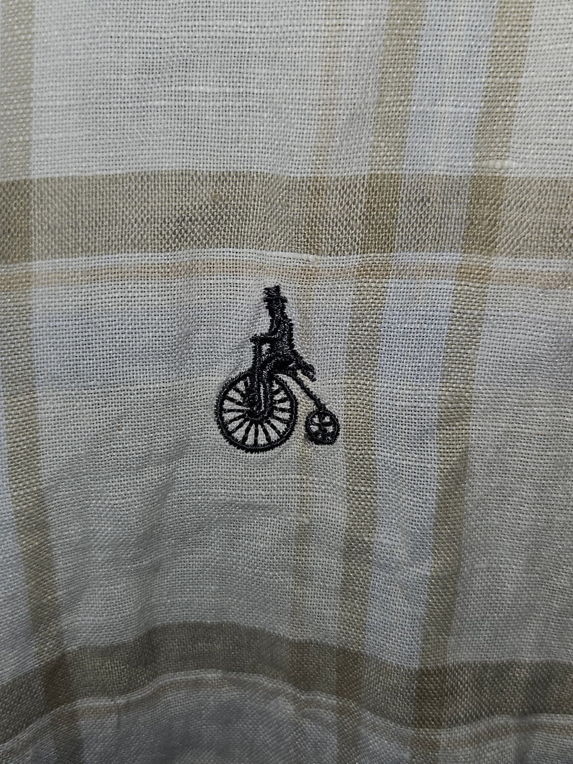 빈폴 클래식 린넨 마 반팔셔츠 체크 105 상품이미지3