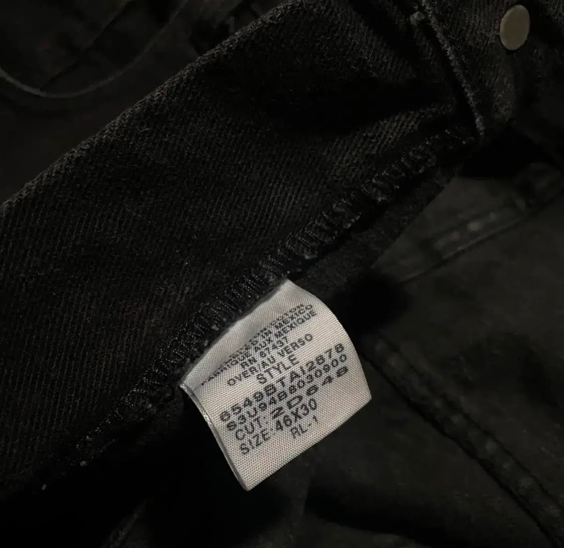 Black Jean Size 46X30 상품이미지9