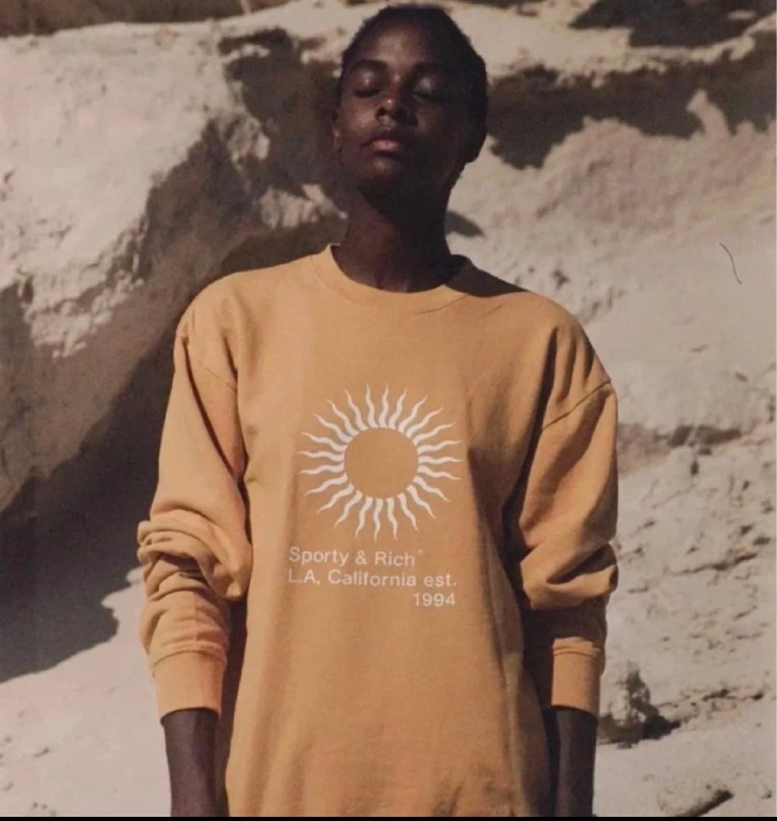 스포티앤리치 맨투맨 상품이미지1