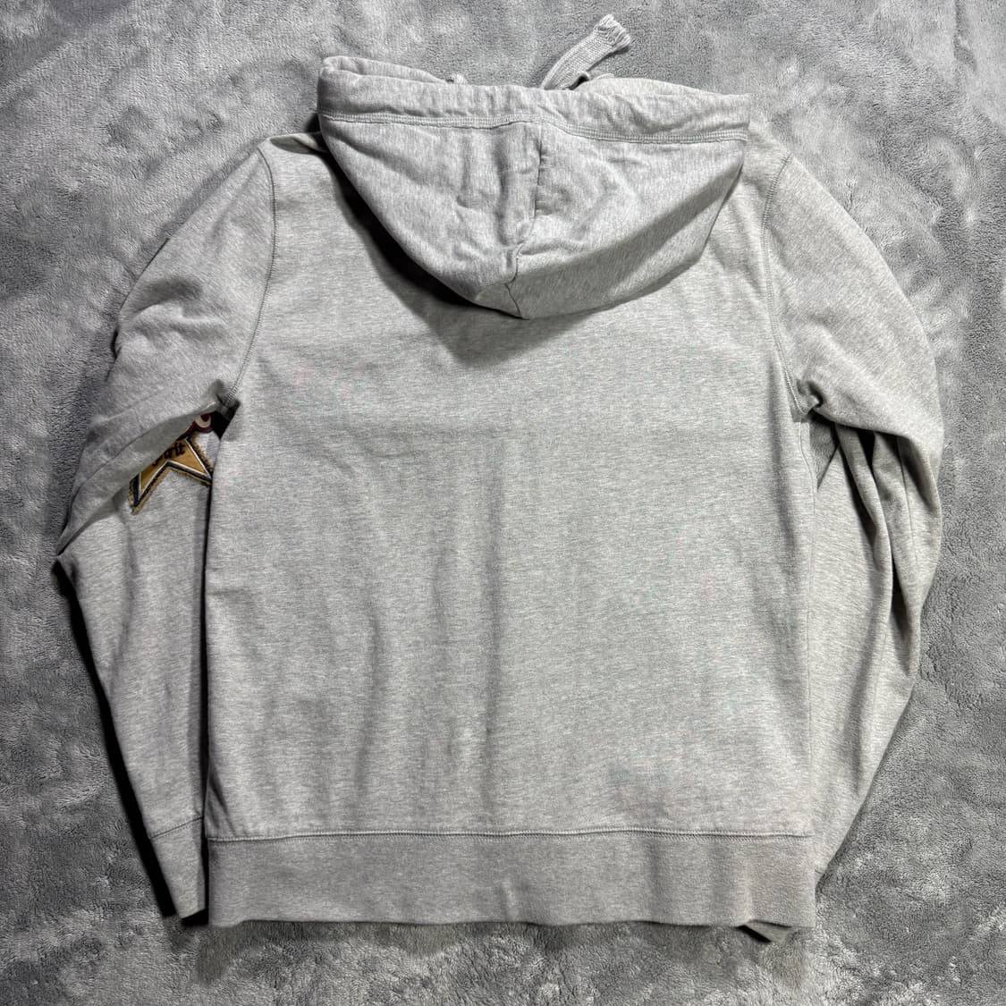 지프 자수 와펜 후드집업 상품이미지4