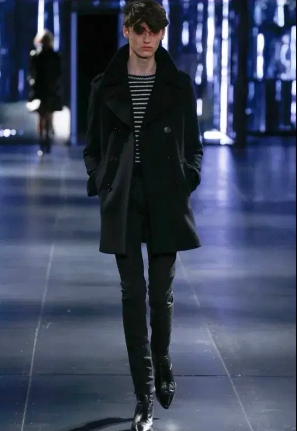 생로랑 15fw 울 피코트 상품이미지1