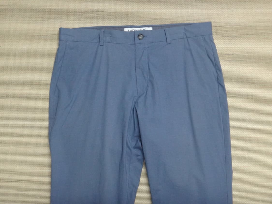 (34) 라코스테 남성 스트레치 슬림핏 면스판 팬츠 상품이미지4