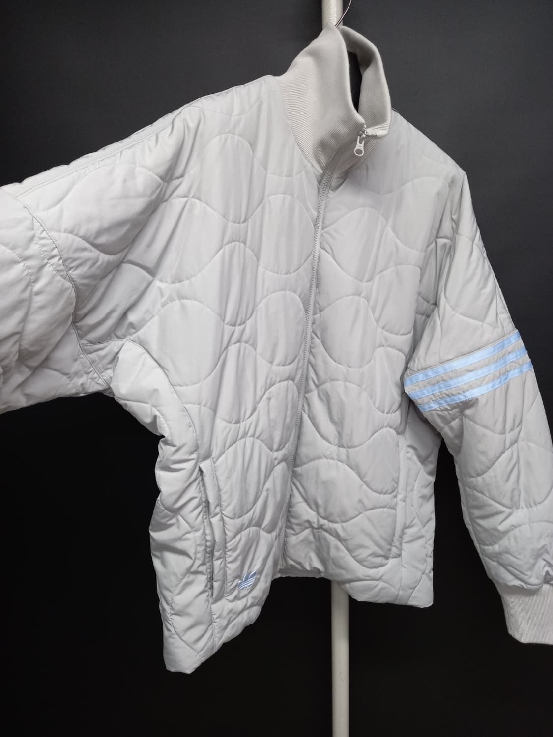 아디다스 남성 춘추동 퀄팅 루즈핏 점퍼 L XL 상품이미지4