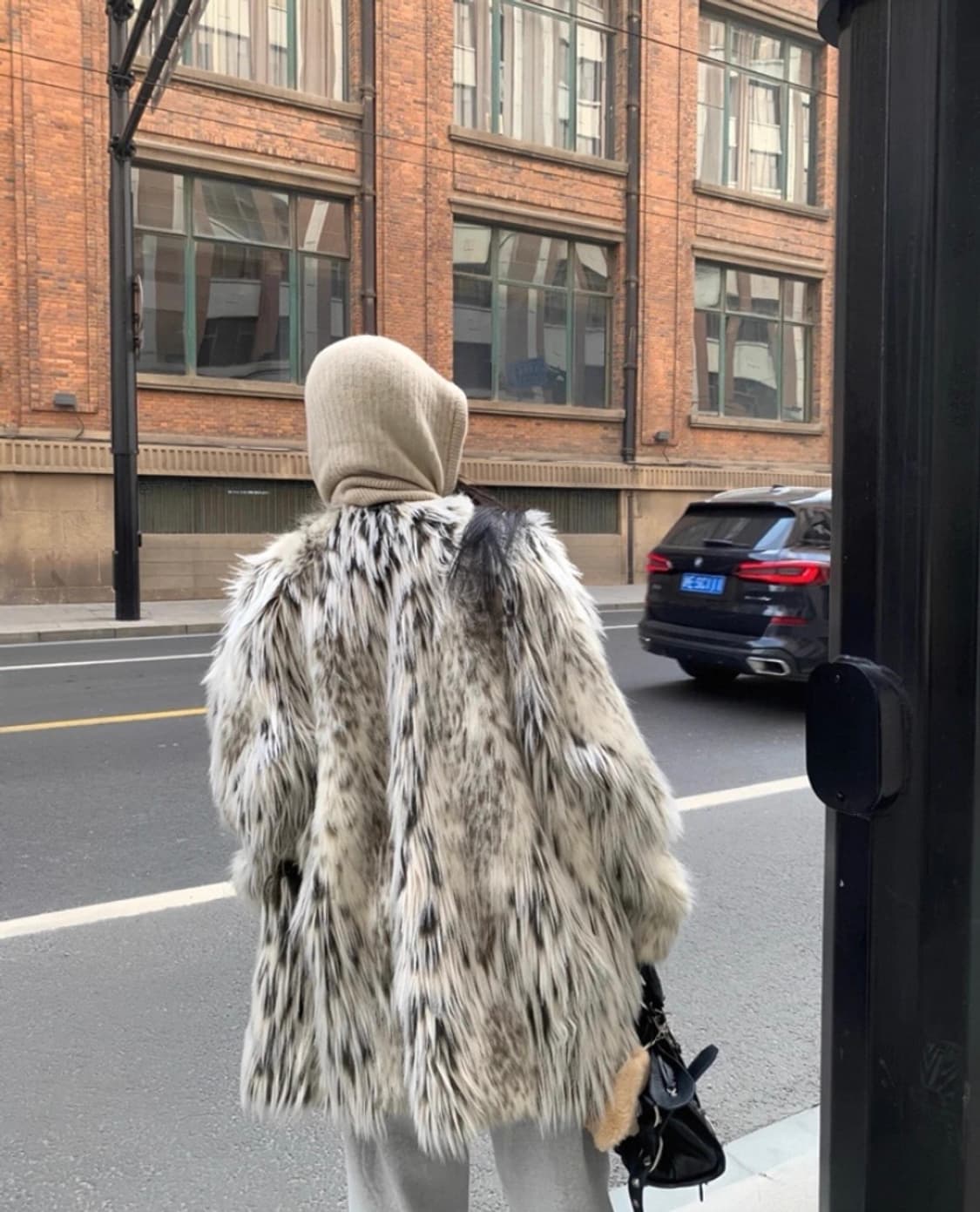 페이크퍼 자켓 M 상품이미지1