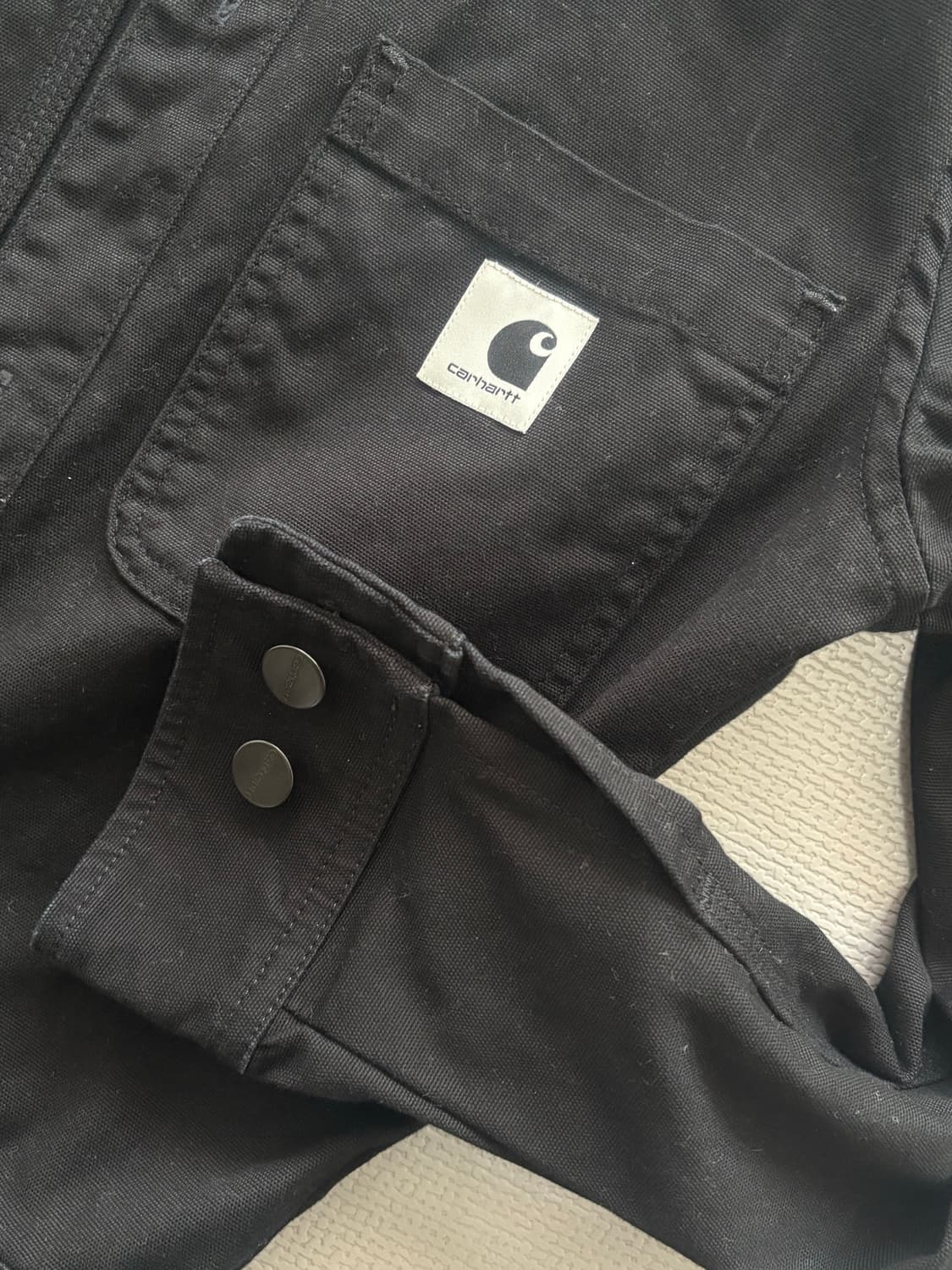 칼하트 점프수트 블랙 XS 상품이미지3