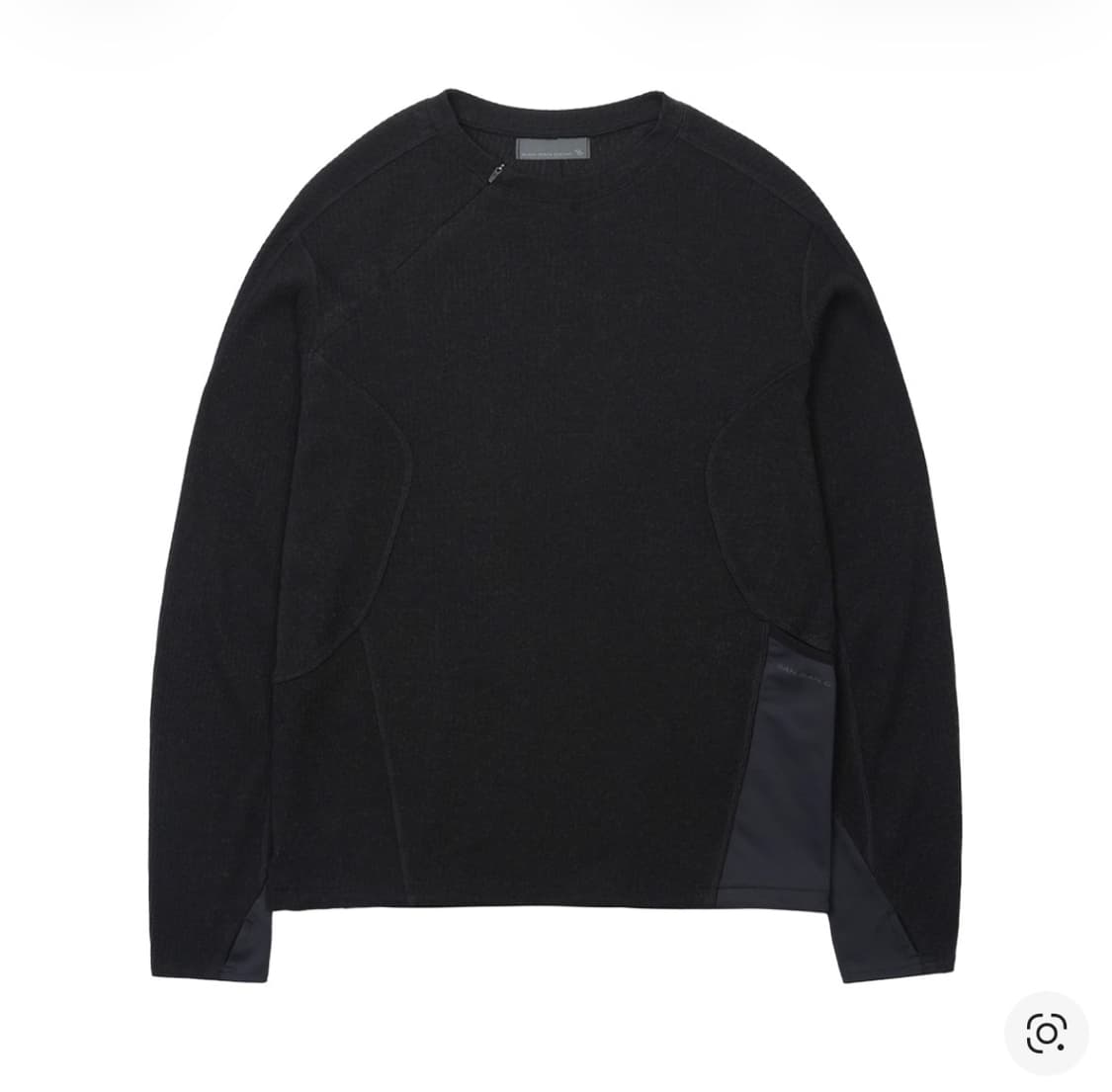 2) 산산기어 리브드 롱슬리브 블랙 새상품 팝니다 상품이미지1