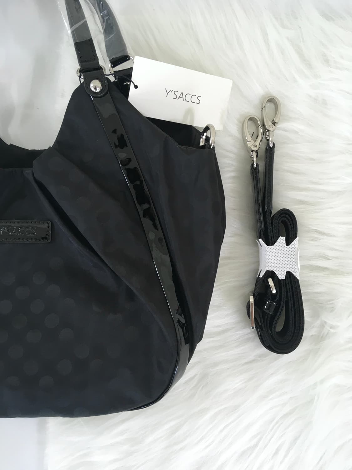 요지야마모토 Ysaccs 도트 백 상품이미지3
