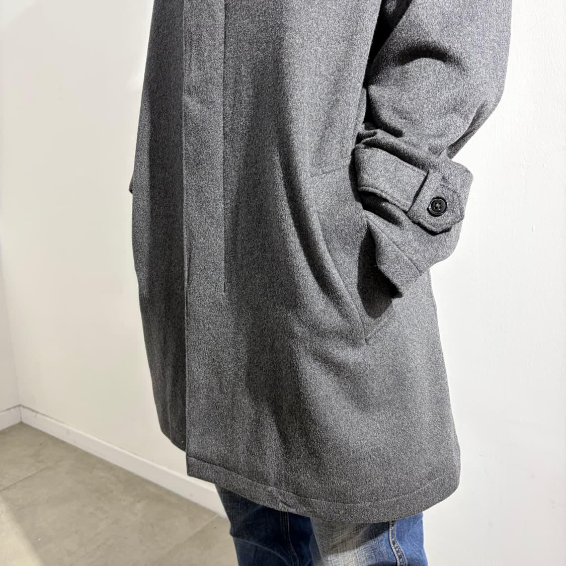 Hiroko Koshino homme 오버핏 코트 상품이미지3