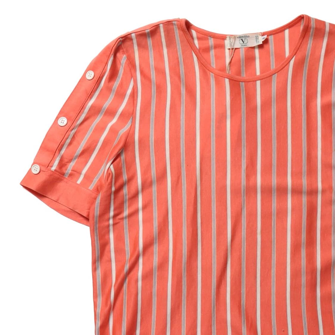 발렌티노 Valentino Stripe Pattern T-shrit 상품이미지2