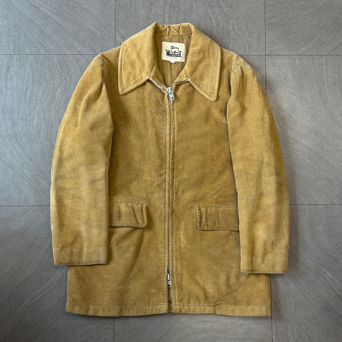 70s Woolrich 70년대 울리치 베이지 코듀로이 자켓 상품이미지1