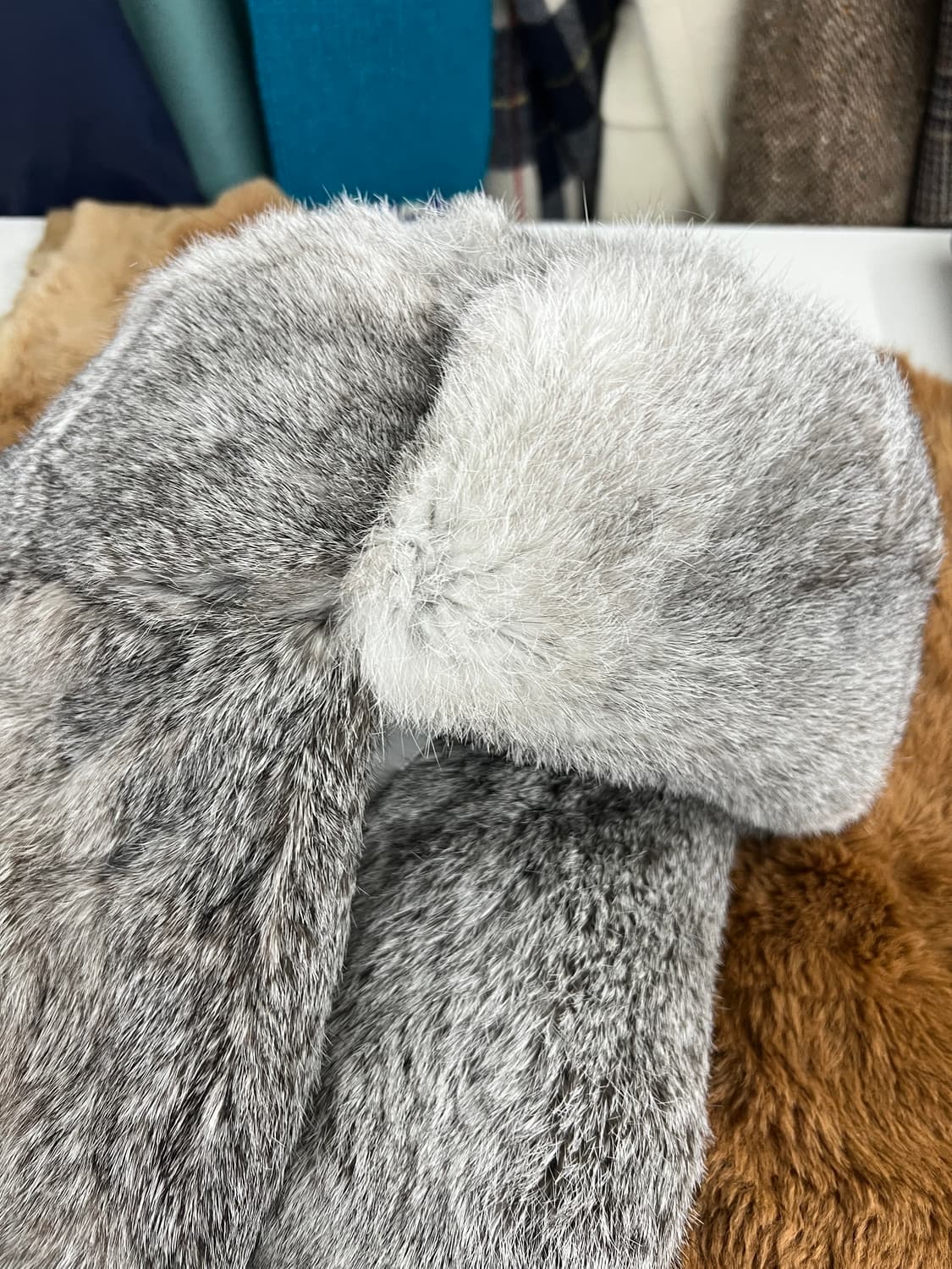 빈티지 리얼퍼 군밤모자 상품이미지2