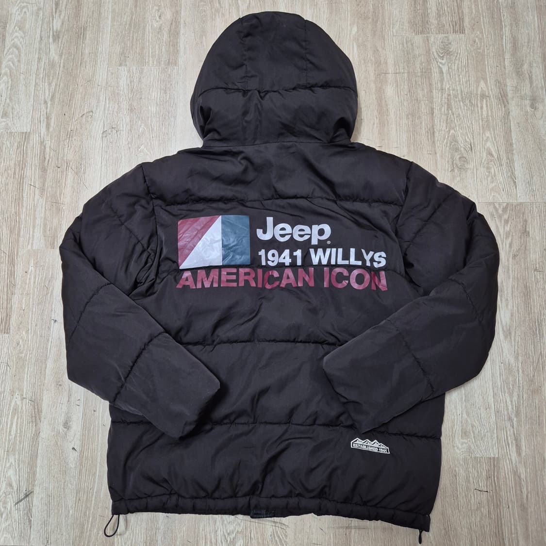 지프 빅로고 구스다운 패딩 점퍼  상품이미지6