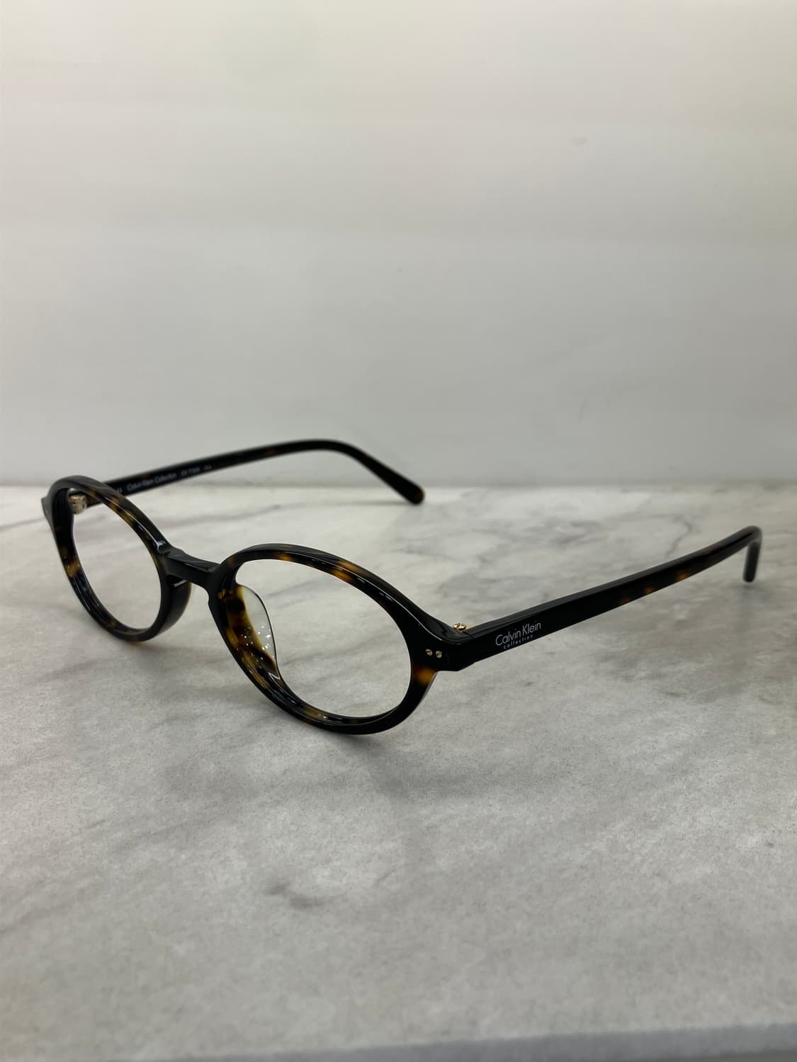 캘빈 클라인 CK 레오파드 오벌 뿔테 안경 상품이미지7