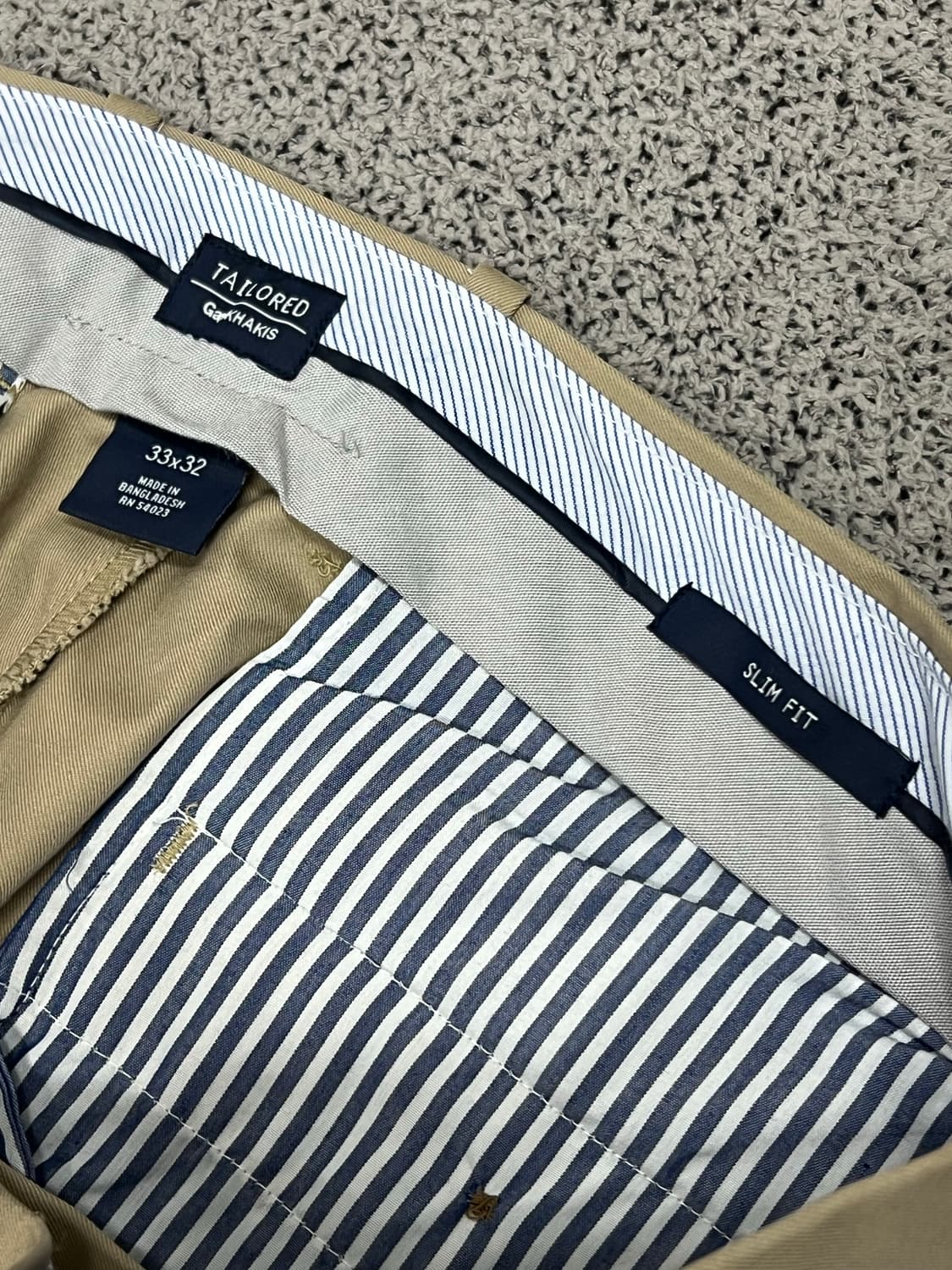 GAP KHAKIS 치노팬츠 베이지 상품이미지3