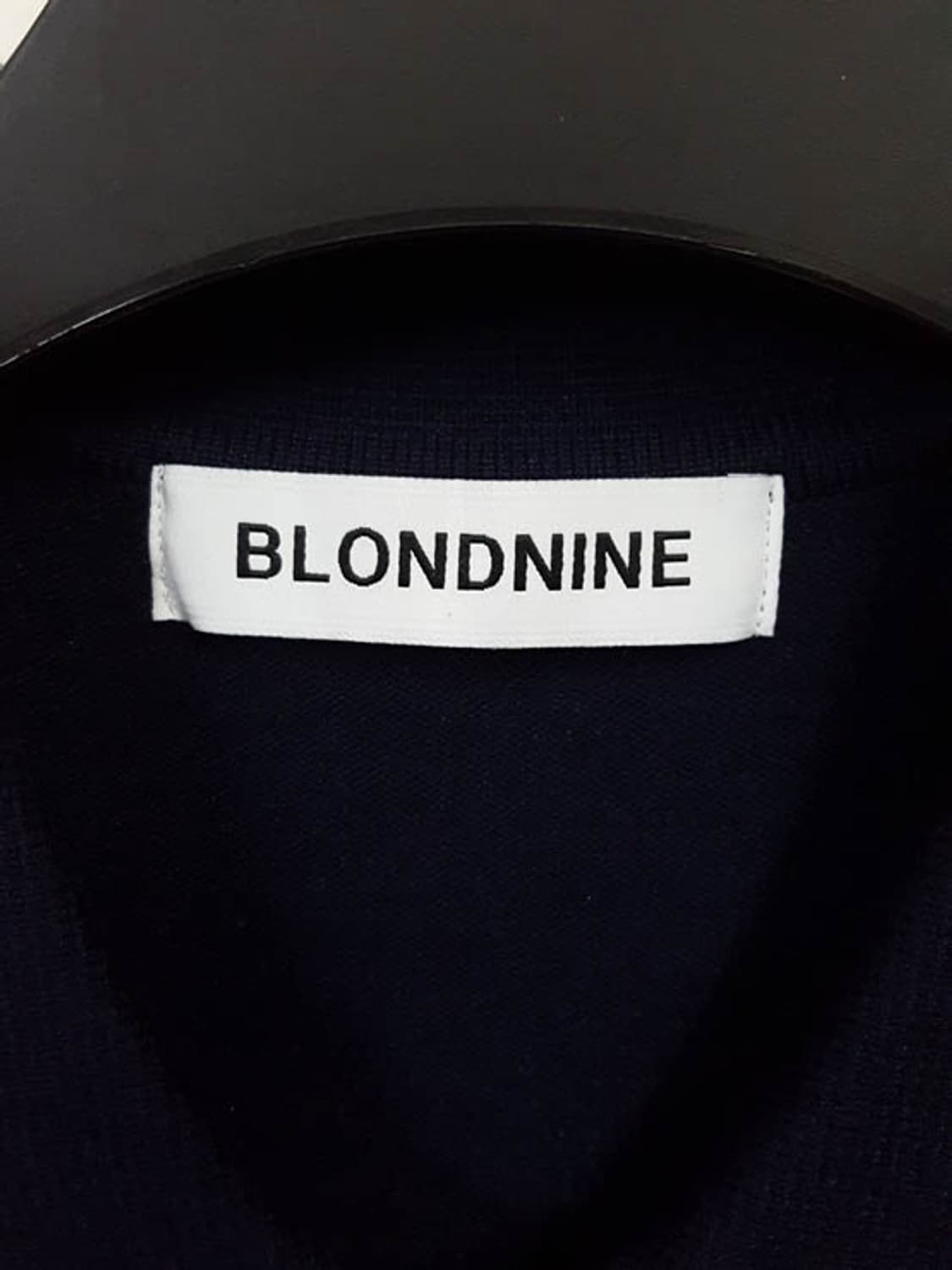 블론드나인 남성 카라 가디건 다크네이비 95-100 상품이미지4