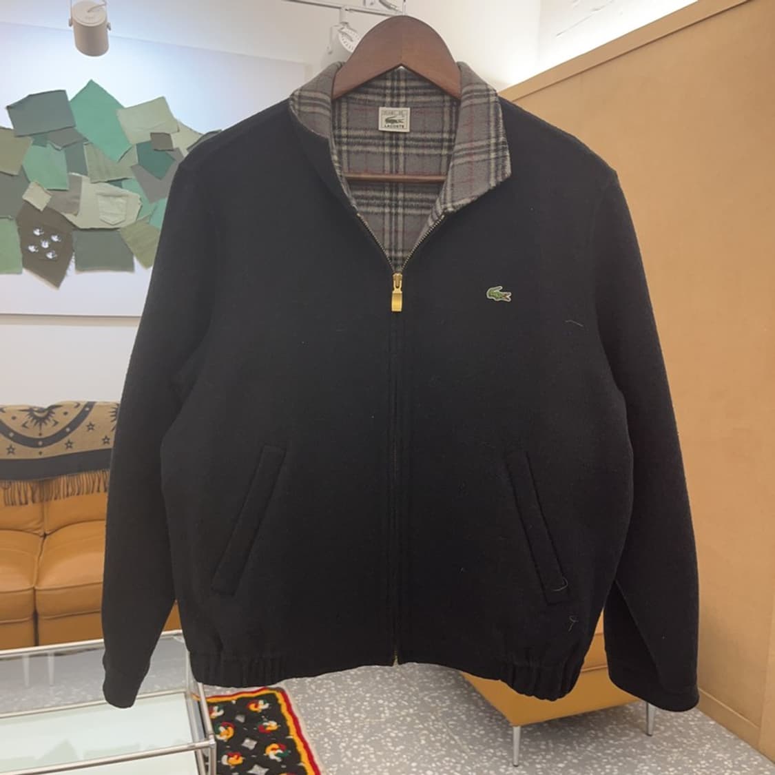 라코스테 서광 빈티지 모던시크 캐주얼 모직 자켓 95 C08213 상품이미지3