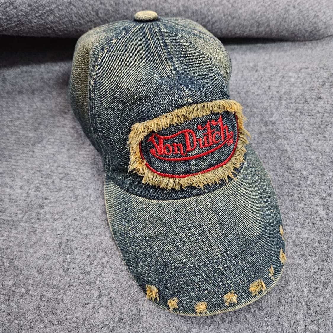 본더치 빈티지 워시드 데님 볼캡(급처) 상품이미지1