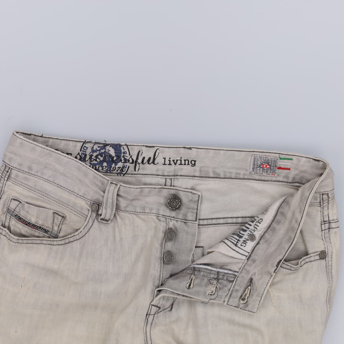 34 디젤 워싱 데님팬츠 0430H 상품이미지4