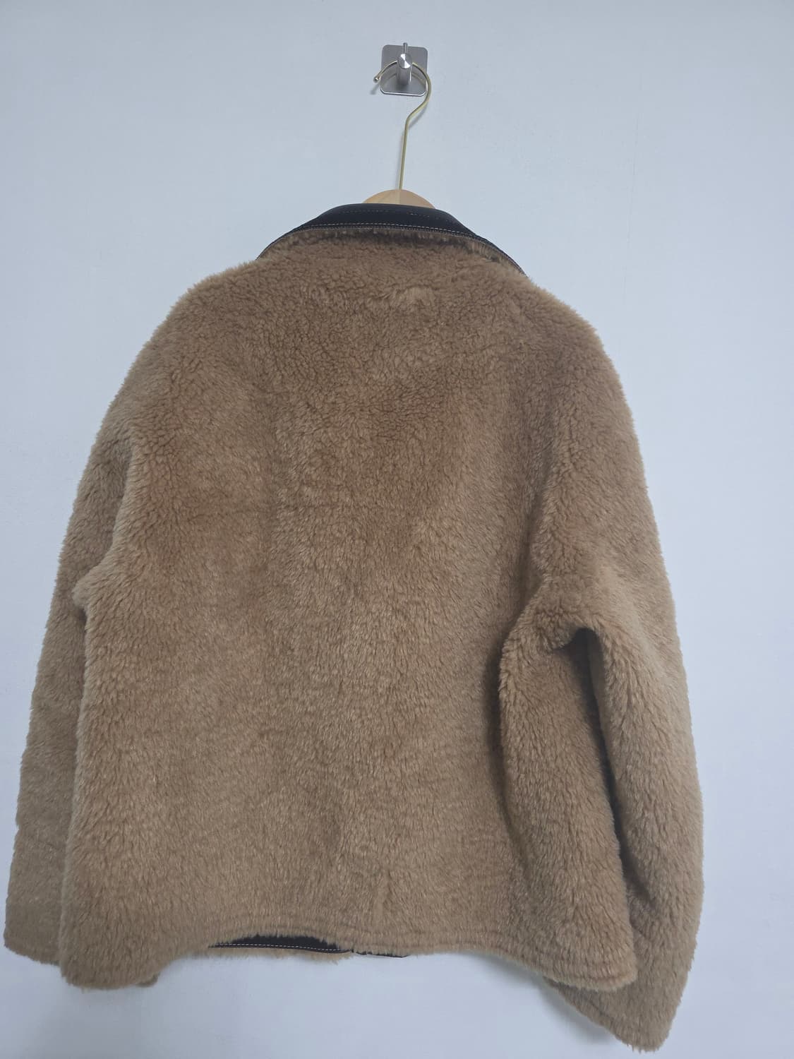 ZARA 자라 에코 시어링 무스탕 자켓 베이지 M 상품이미지6