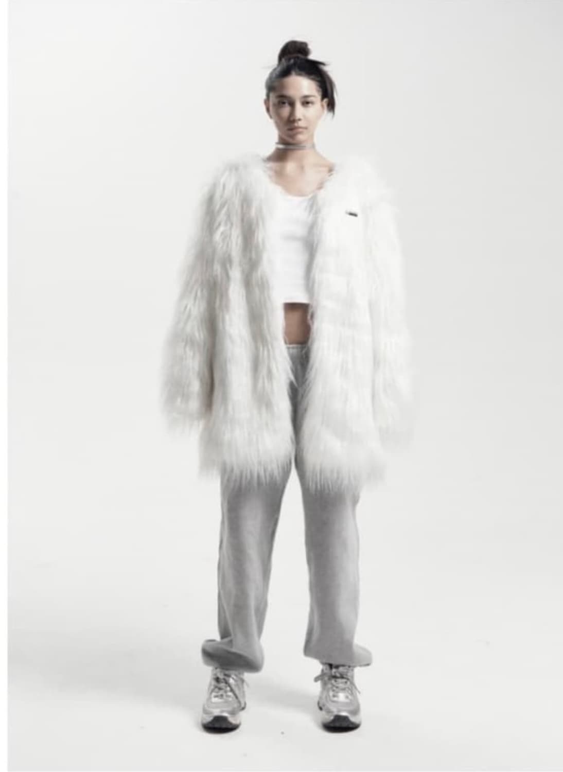 오도어 퍼자켓 fur jacket 블랙 상품이미지3