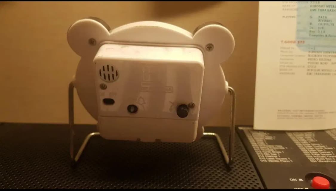 빈티지 판다 탁상 시계 상품이미지4