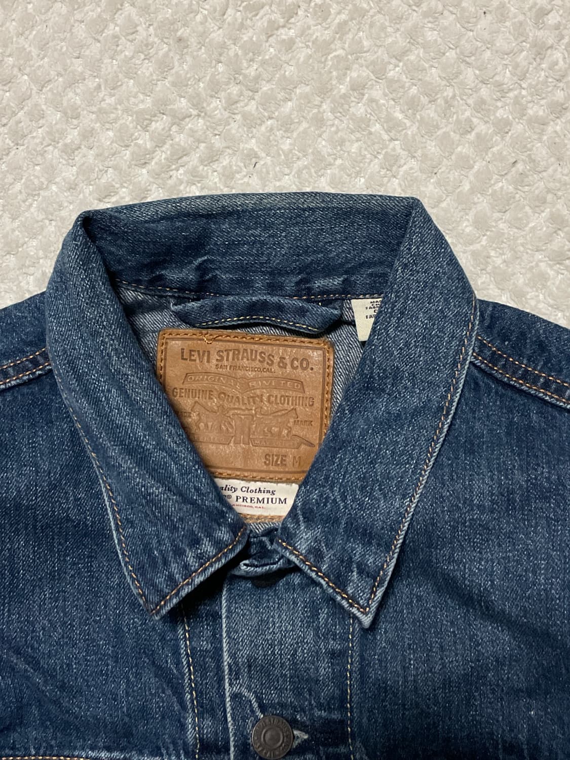 리바이스 프리미엄 빅E 타입3 데님 트러커 청자켓(클리닝O) 상품이미지4