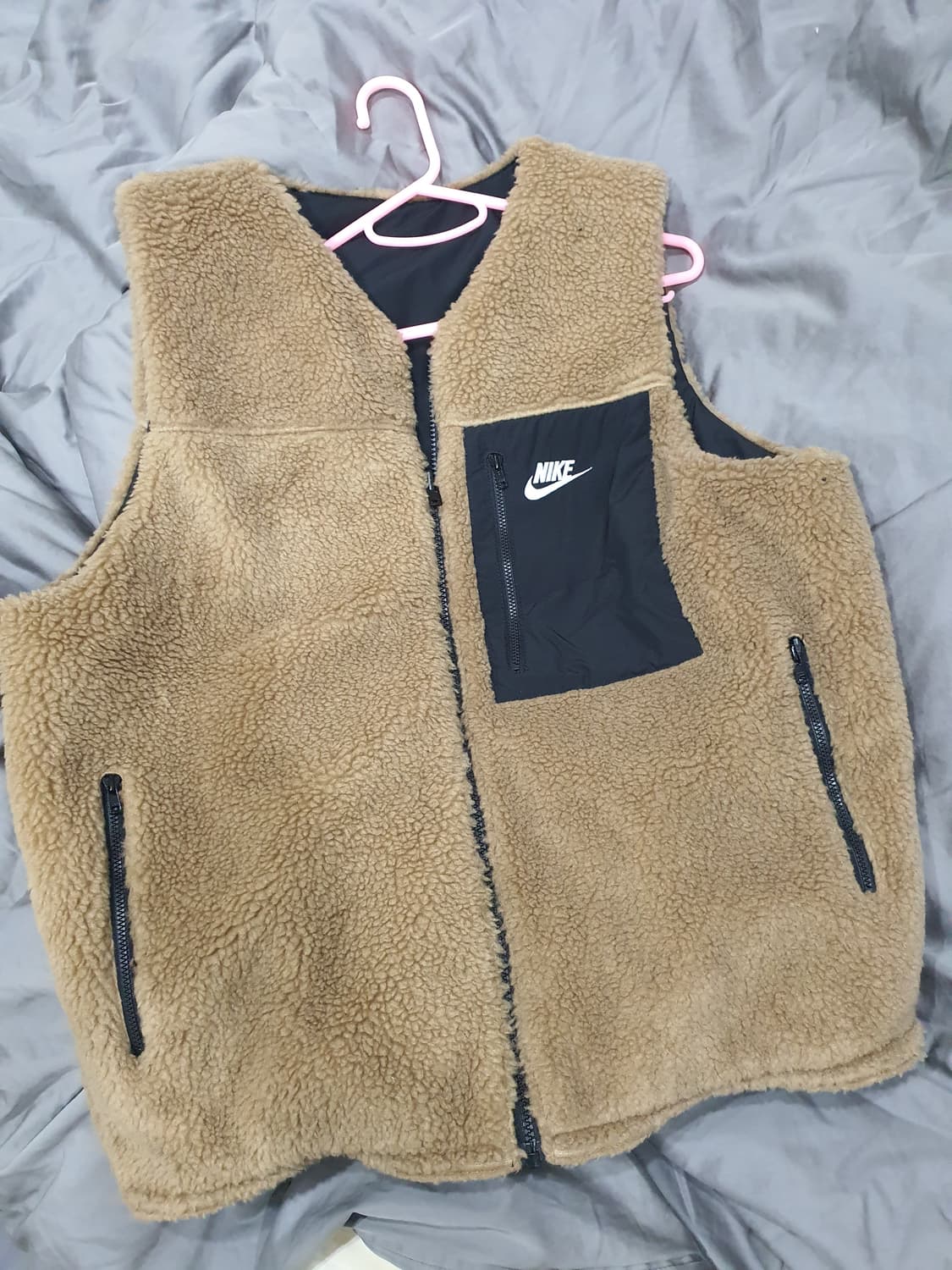 나이키 리버시블 양털베스트 상품이미지4